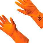 Luva Kalipso Latex Orange T.07-P