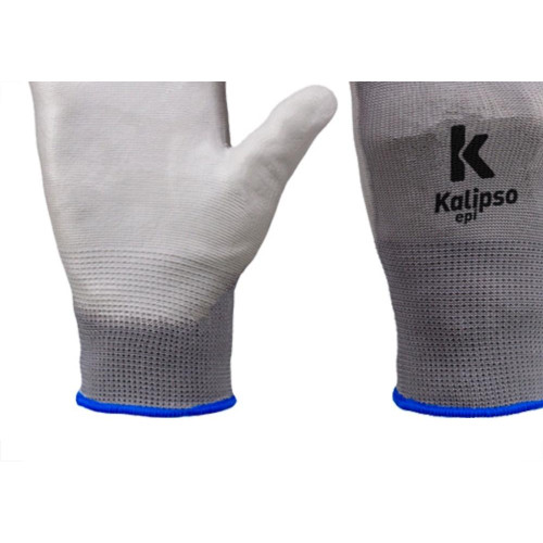 Luva Kalipso Pu Cinza T.10-Xg