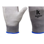 Luva Kalipso Pu Cinza T.08-M