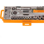 Jg Soquete E Bits Sparta Catr.1/4 40Pc