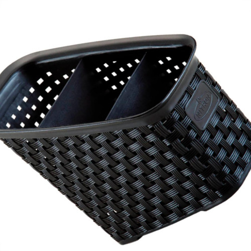 Organizador Multiuso Rattan Preto