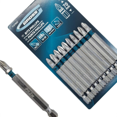 Bits Phillips Gross S2(Ph2)X 70Mm C/10