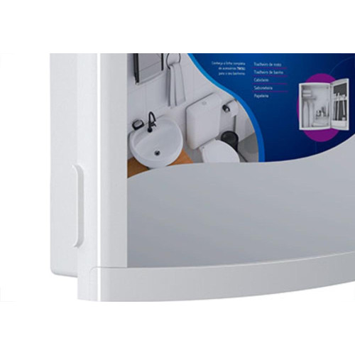 Armario Banheiro Herc Tivoli Branco 353