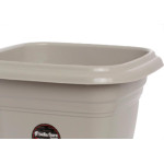 Vaso Pl.Quadrado N.17 Areia-9548