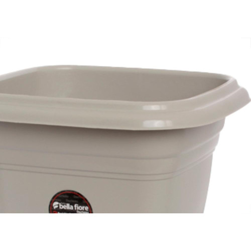 Vaso Pl.Quadrado N.17 Areia-9548