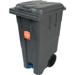 Lixeira Coletora Pedal/Roda 120Lt