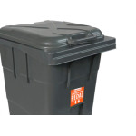 Lixeira Coletora Pedal/Roda 120Lt