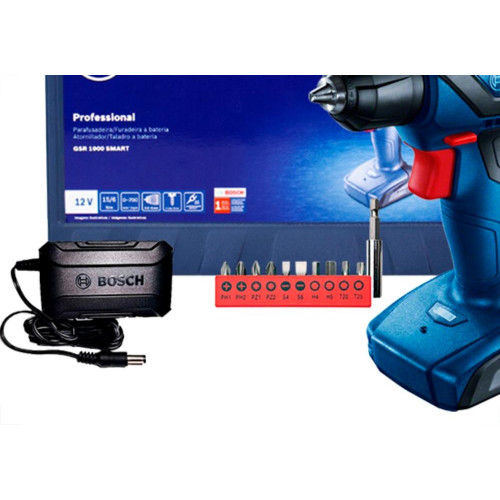 Furadeira/Parafusadeira Bosch Gsr1000 Smart