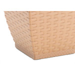 Vaso Cachepo Rattan Min Qdr.Palha