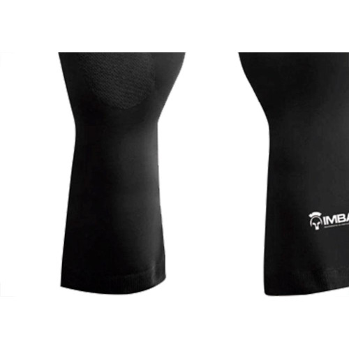Luva Latex Imbat Forrada Preta 08