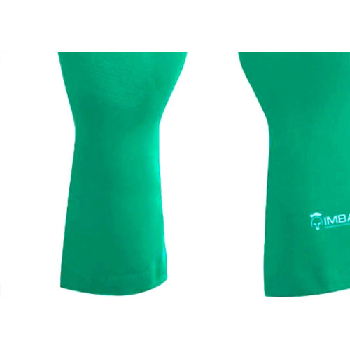 Luva Latex Imbat Forrada Verde 07