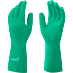 Luva Latex Imbat Forrada Verde 09