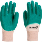 Luva Malha Imbat Latex Janela Vd 10 - Kit C/12 PR
