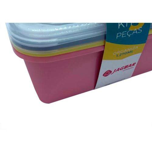 Kit C/3Pcs Organiza Ret 1270Ml-6329