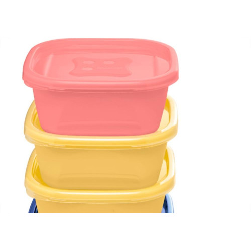 Kit C/5Pcs Organiza Qdr 690Ml-6325