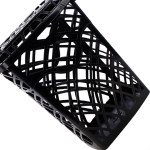 Cesto Telado Retang.Preto 60Lt-3084