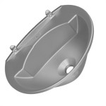 Lavatorio Plast Astra 36X28 Prata