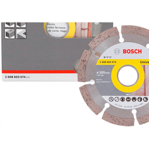 Disco Diam.Bosch Std Segmentado