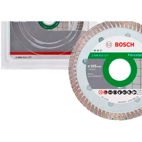 Disco Diam.Bosch Porcelan.Exp.Fino