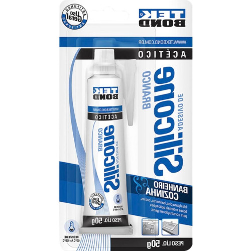 Silicone Tekbond Acetico Branco 50G