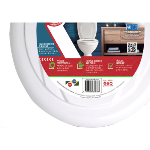 Assento Mebuki Soft Max Bco