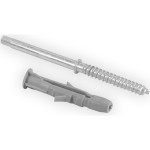 Suporte Prat.Invisiv.12Cm Zinc/Buch - Kit C/6 UN