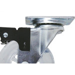 Rodizio Gold Gel C/T 75Mm Transpar