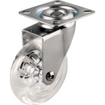 Rodizio Gold Gel S/T 75Mm Transpar