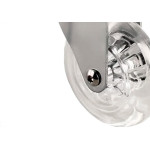 Rodizio Gold Gel S/T 75Mm Transpar