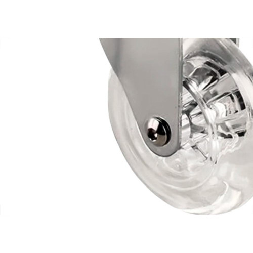 Rodizio Gold Gel S/T 75Mm Transpar