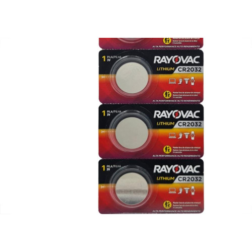 Pilha Bateria El.Rayovac Cr2032 5Un