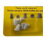 Tapa Furo Cano D'Agua C/5Pc
