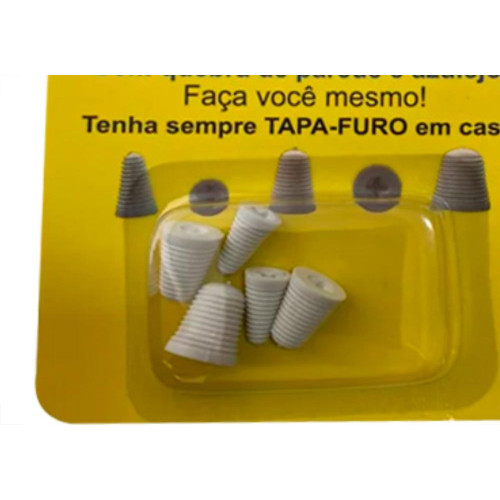 Tapa Furo Cano D'Agua C/5Pc