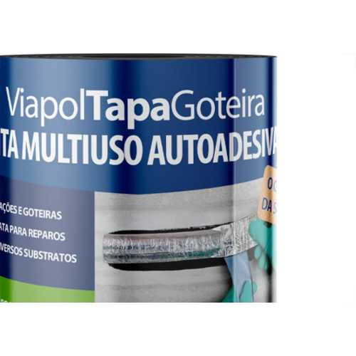 Fita Adesiva Tapa Goteira 20Cmx10Mt