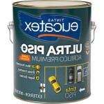 Tinta Eucatex Piso 3,6Lt Preto