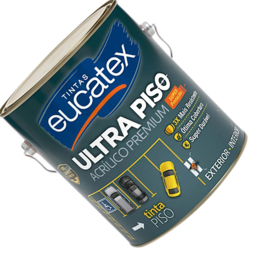 Tinta Eucatex Piso 3,6Lt Cz.Escuro