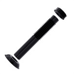 Tubo Lig.Blukit Flexivel Black 419