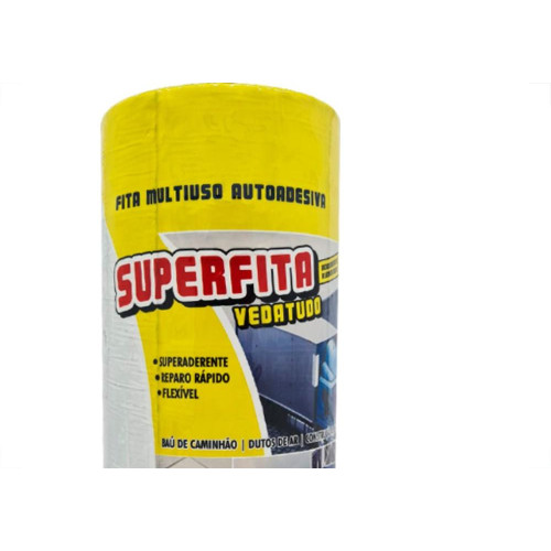 Fita Adesiva Multuso Superfita 30Cx10M