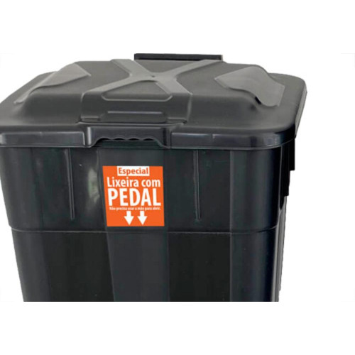 Lixeira C/Ped.Antares 30Lt