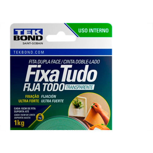 Fita Dupla Face Acr/Tek 25X 2M/Int