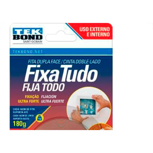 Fita Dupla Face Acr/Tek 12X 2M/Ext