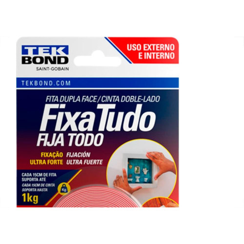 Fita Dupla Face Acr/Tek 25X 2M/Ext