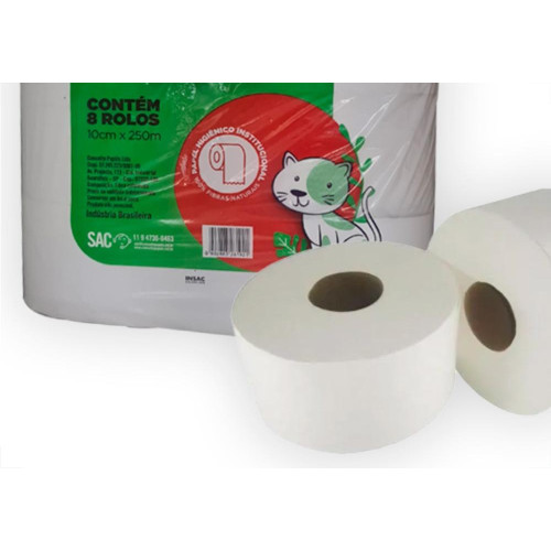 Papel Hig.Conceito Fs-250Mt C/08