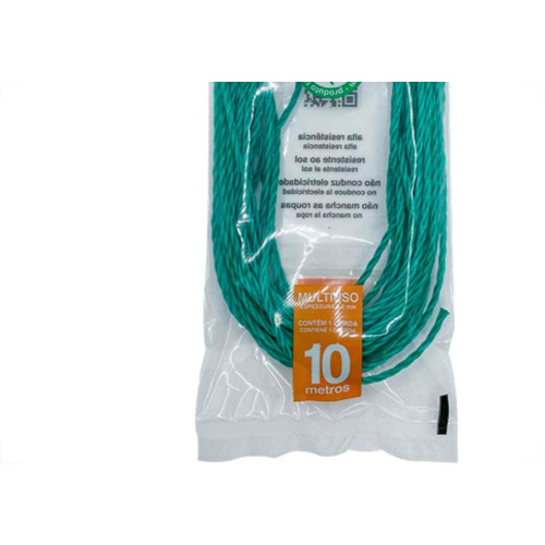 Corda Torcida P/Varal Vd 3X10Mt