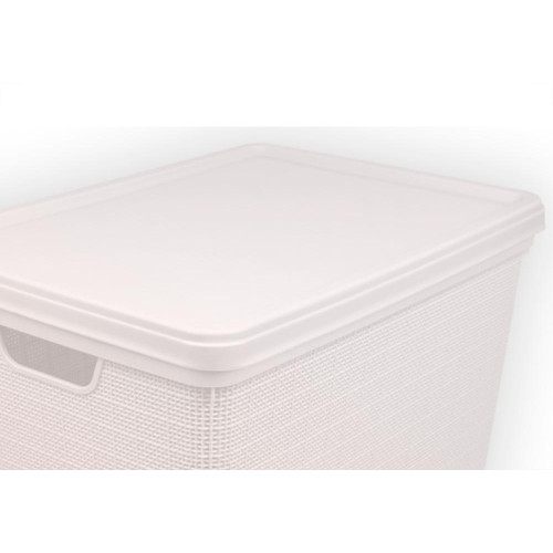 Caixa Organizador Juta C/T 22,0L Bca-3271