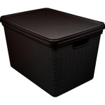 Caixa Organizador Juta C/T 22,0L Pta-3270