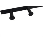 Cabideiro 3 Ganchos Ms Preto Micro