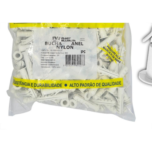 Bucha Nylon Iv N10 C/Anel C/250