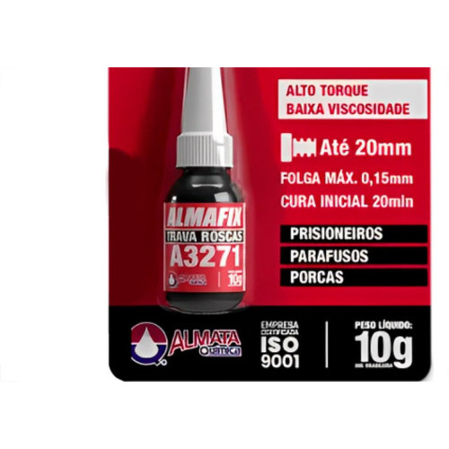 Trava Parafuso Almaf.Tq.A-Bx Vc Vm 10G