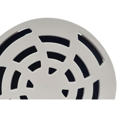 Grelha Rot.Luconi Redonda 100Mm Br